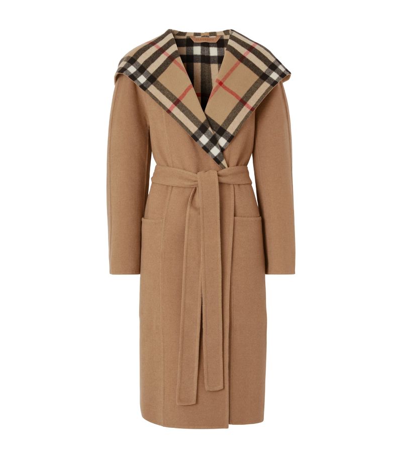 Burberry Burberry Wool Wrap Coat