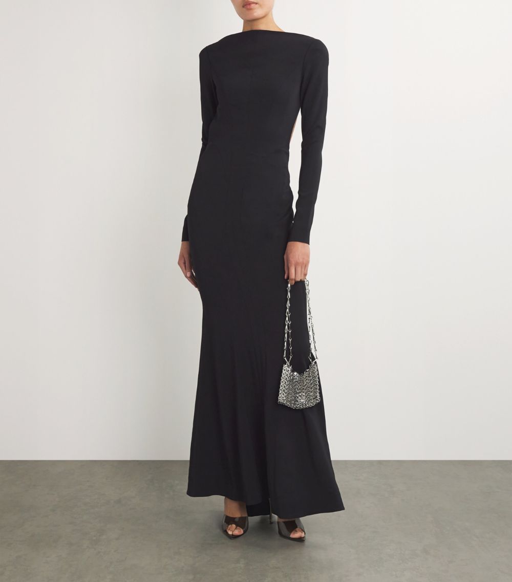 Mugler Mugler Open-Back Maxi Dress