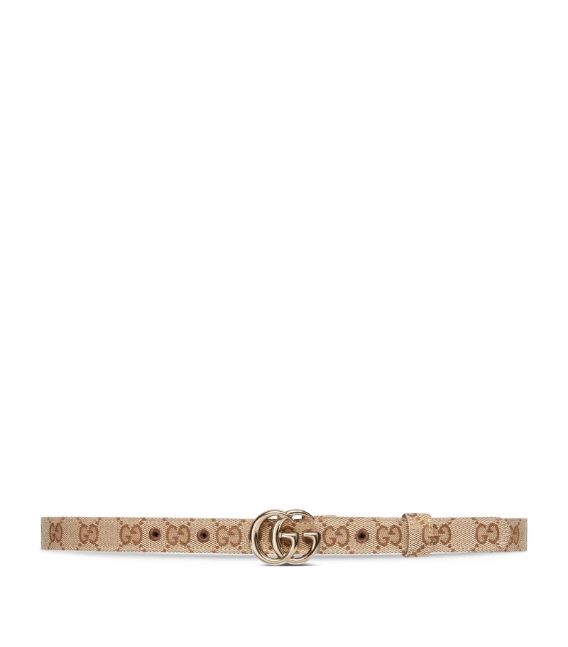 Gucci Gucci Leather Thin Marmont Belt