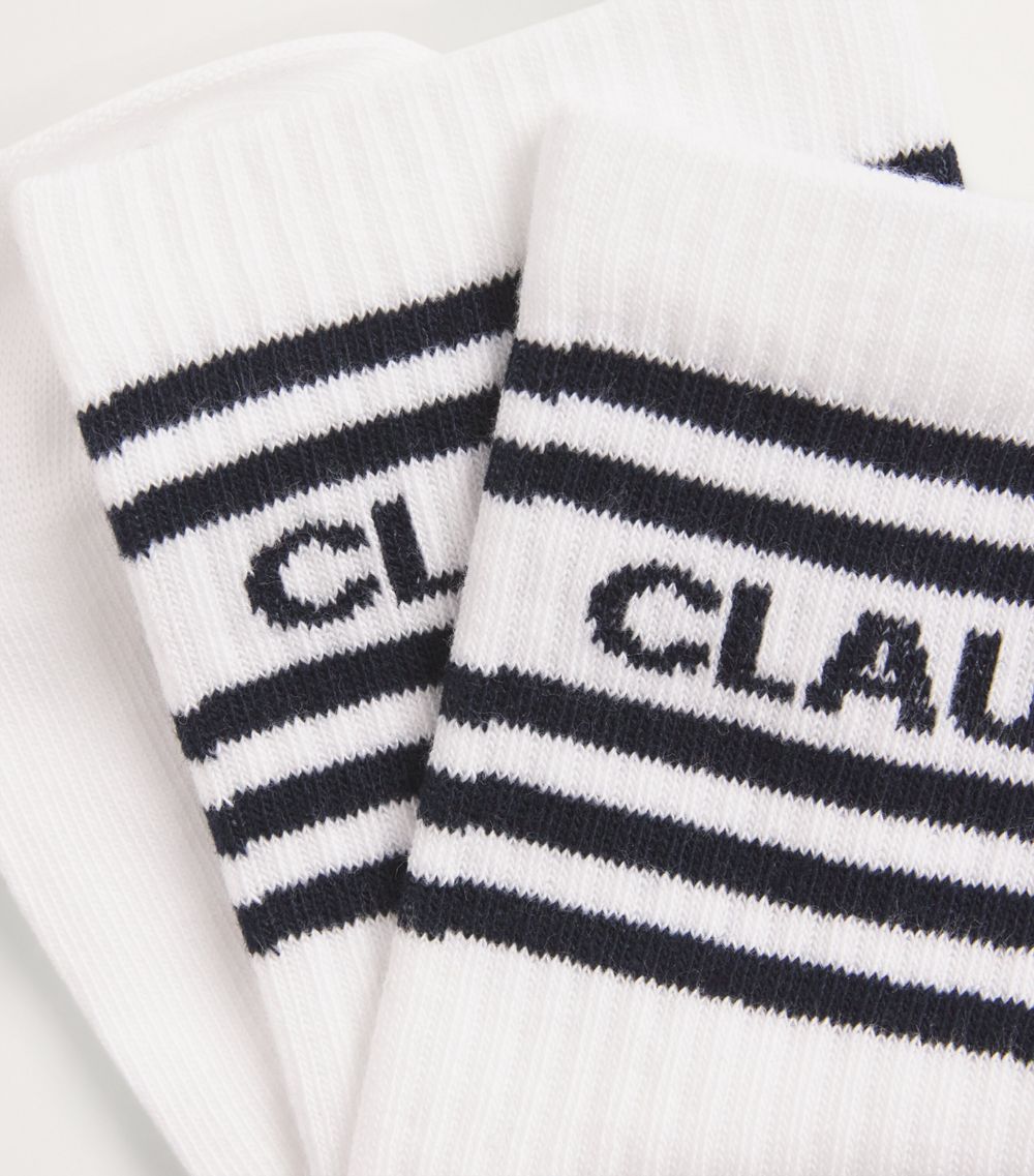  Claudie Pierlot Sporty Logo Socks