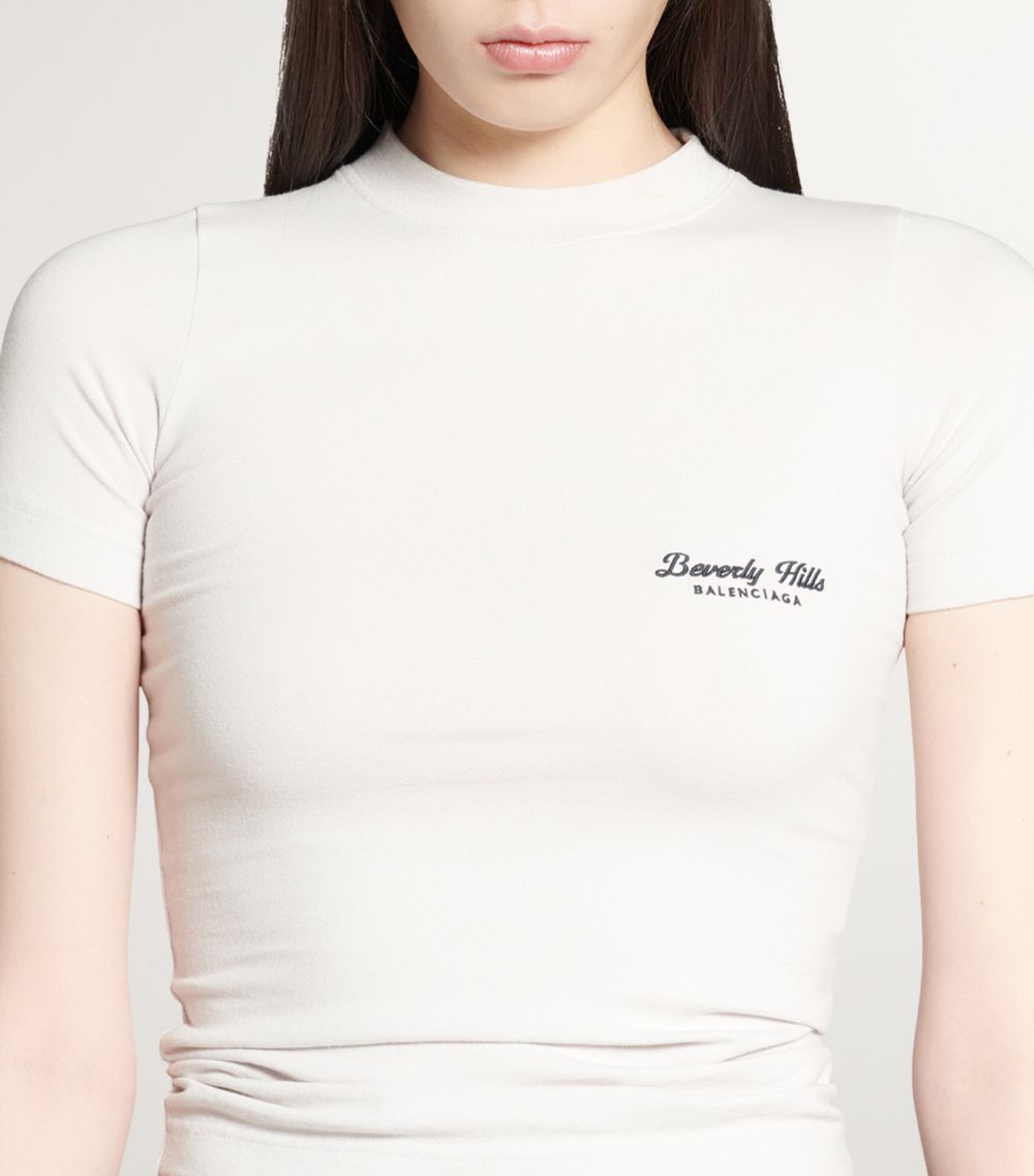 Balenciaga Balenciaga Fitted Beverly Hills T-Shirt