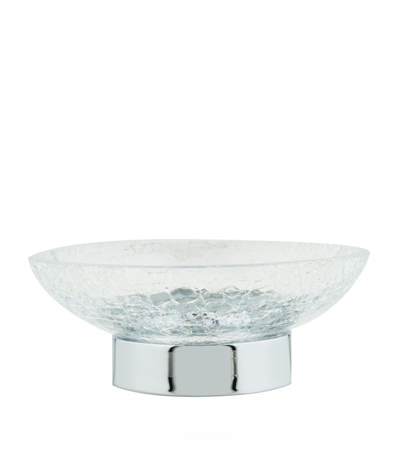 Zodiac Zodiac Cracked Crystal Soap Dish