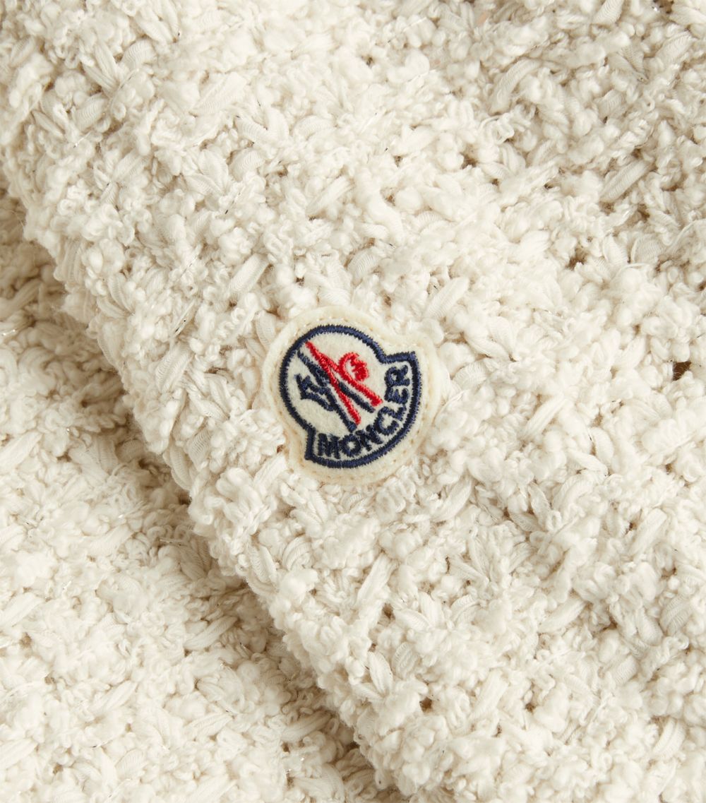 Moncler Moncler Cotton-Blend Padded Cardigan