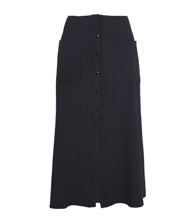 Eres Eres Ribbed Copacabana Midi Skirt