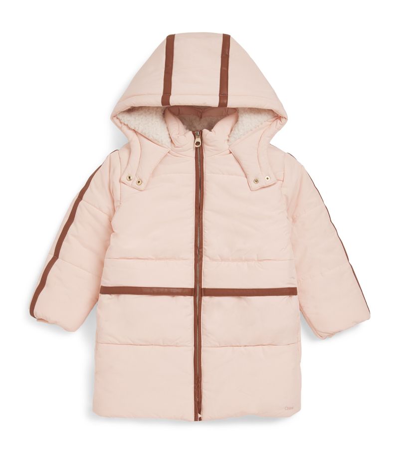 Chloé Kids Chloé Kids Padded Puffer Coat (4-14 Years)