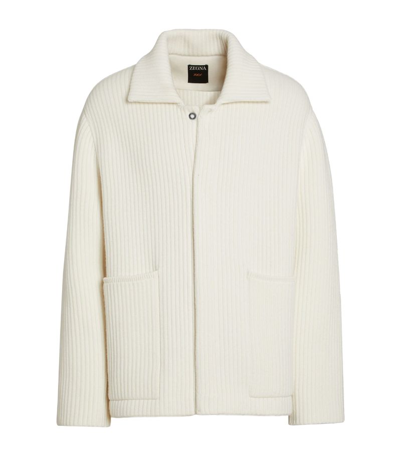 zegna Zegna Wool-Cashmere Chore Jacket