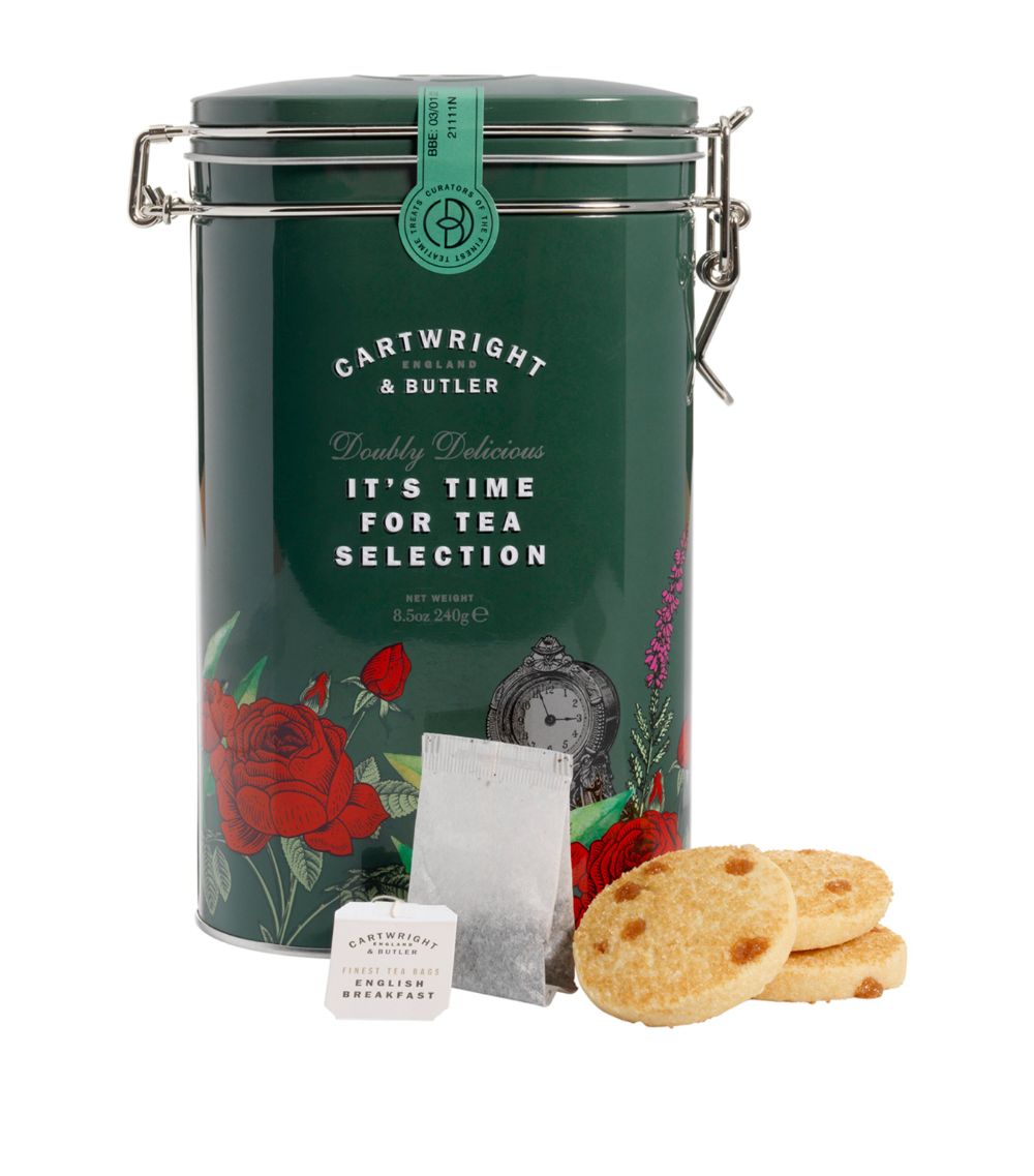 Cartwright & Butler Cartwright & Butler It'S Time For Tea - Tea And Biscuits Set (150G)