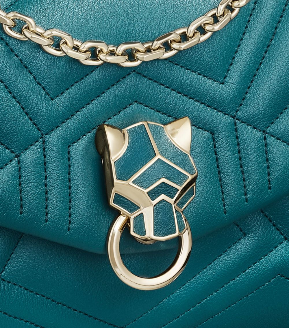 Cartier Cartier Mini Leather Panthère De Cartier Shoulder Bag