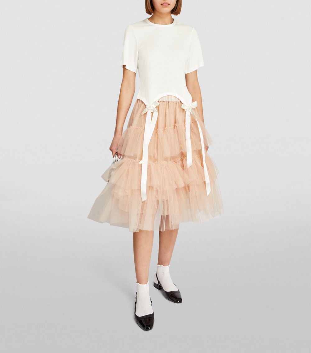 Simone Rocha Simone Rocha Bow-Detail T-Shirt