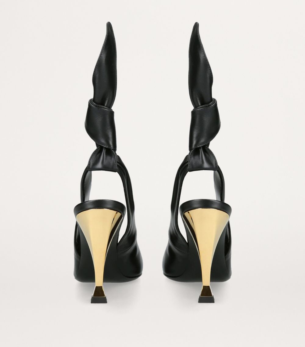 Givenchy Givenchy Leather Beauw Slingback Pumps 95