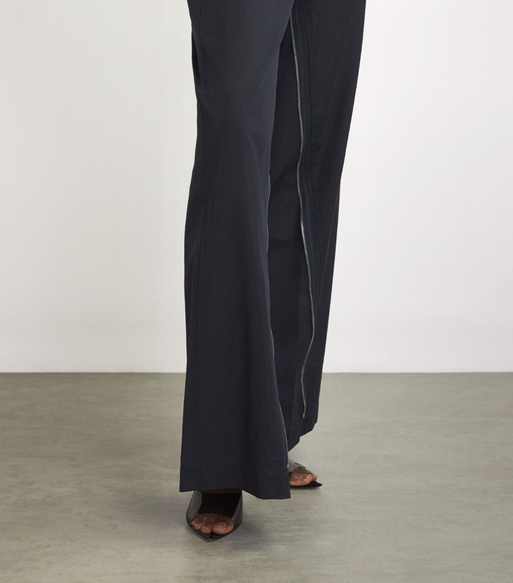 Helmut Lang Helmut Lang Zipped-Leg Trousers