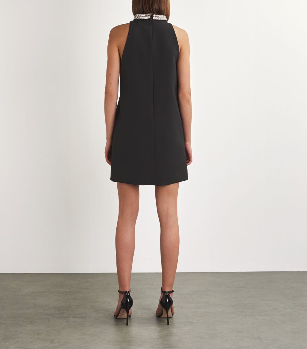  Sandro Jewel-Embellished Mini Dress