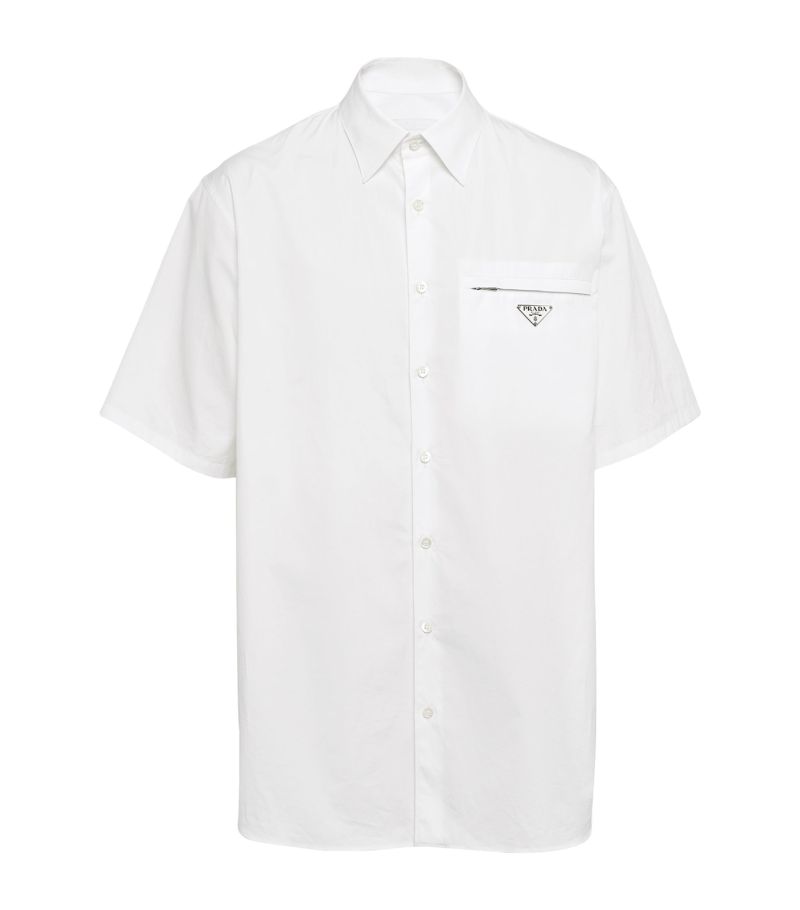 Prada Prada Cotton Short-Sleeve Shirt