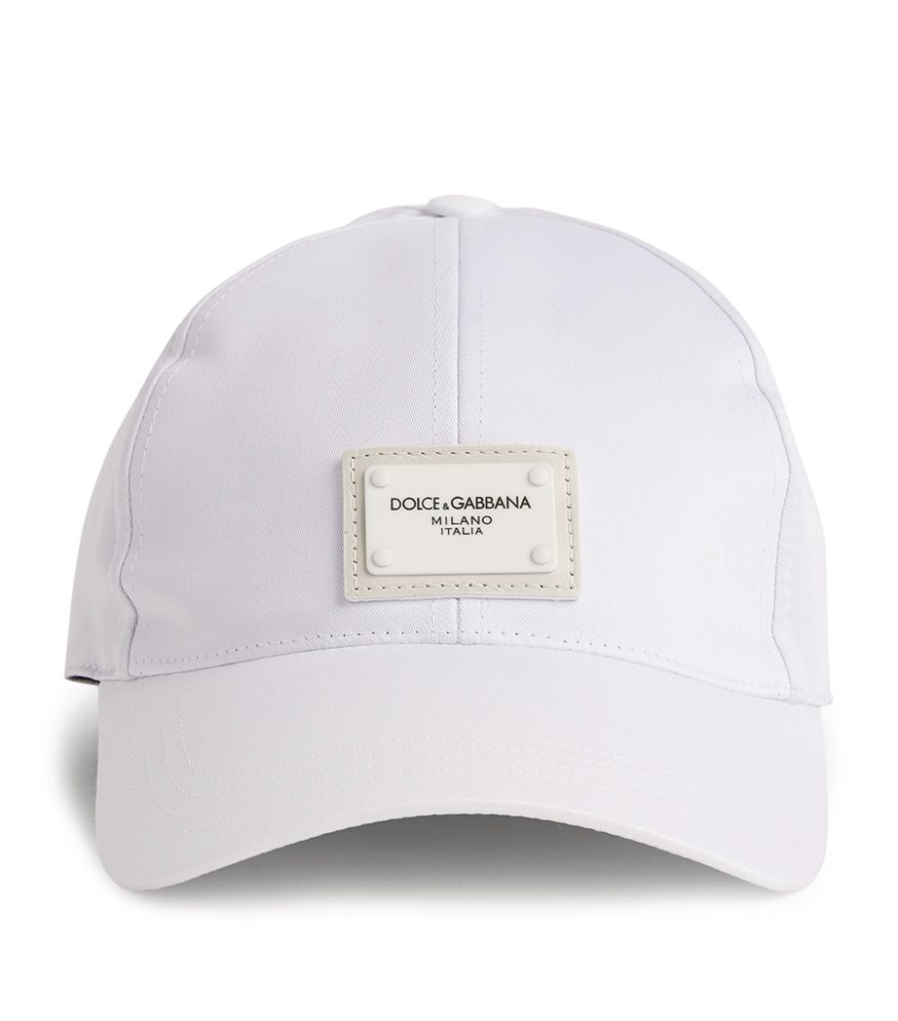 Dolce & Gabbana Dolce & Gabbana Logo Plaque Cap