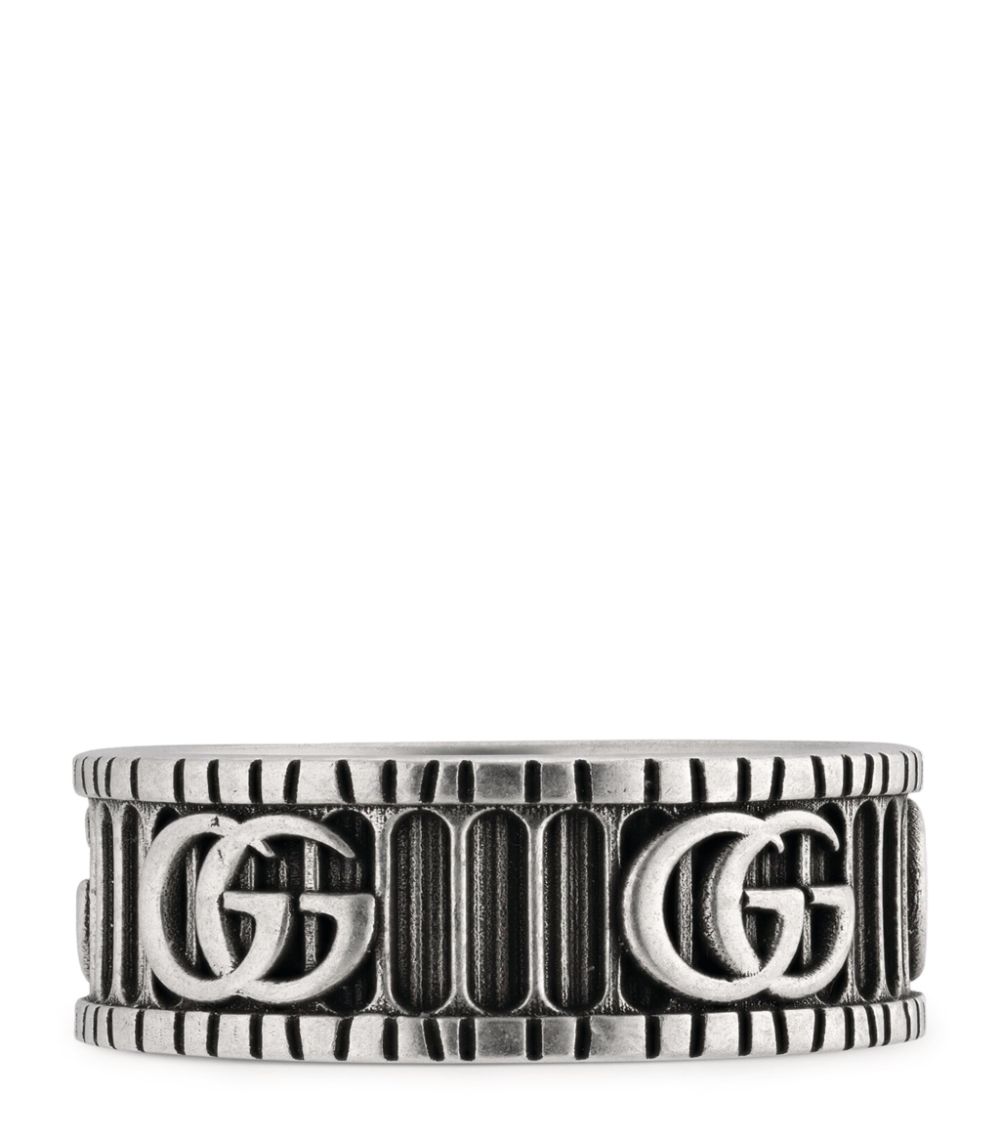 Gucci Gucci Sterling Silver Double G Ring