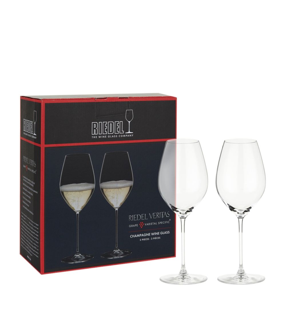 Riedel Riedel Set Of 2 Veritas Champagne Glasses