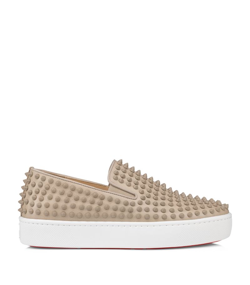 Christian Louboutin Christian Louboutin Spikeboat Leather Loafer Sneakers