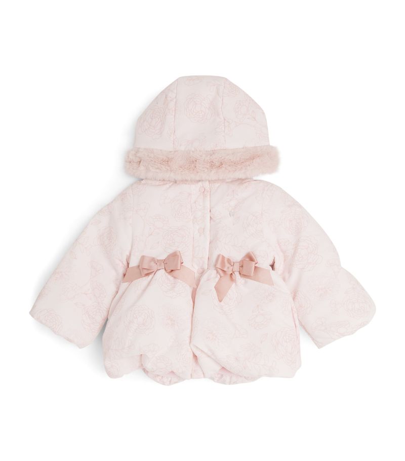 Patachou Patachou Bow-Detail Puffer Coat (2-4 Years)