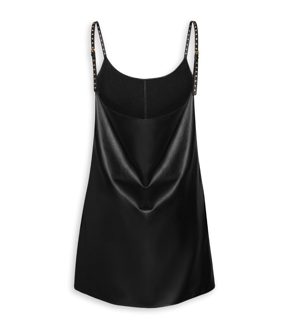 Alaïa Alaïa Leather Mini Dress