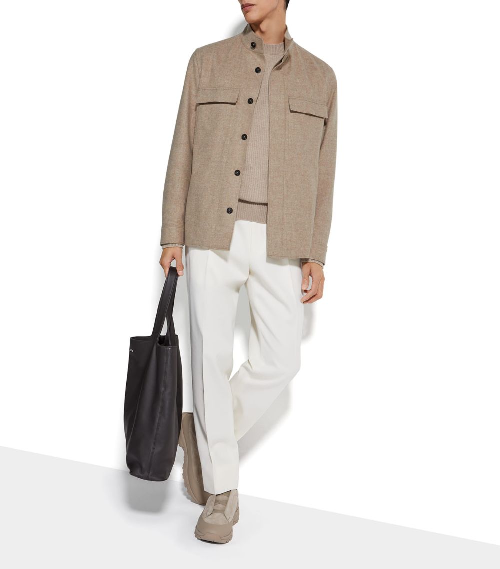 zegna Zegna Oasi Cashmere Overshirt