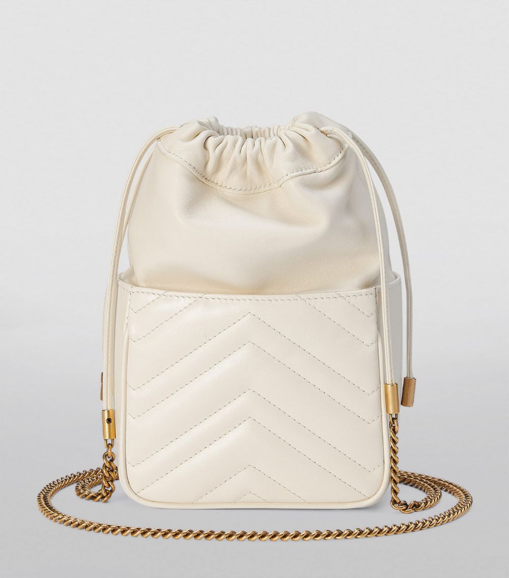 Gucci Gucci Mini Gg Marmont Bucket Bag