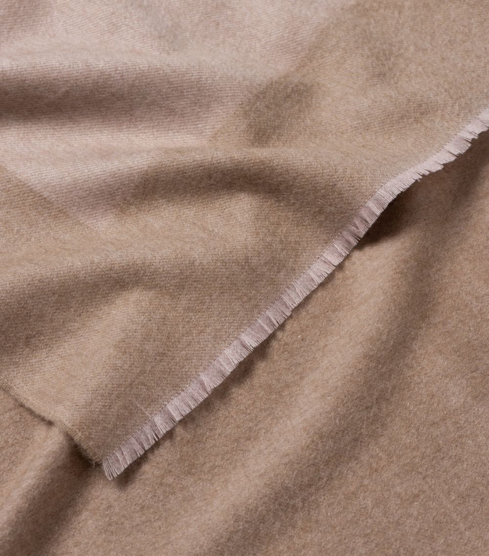 Begg X Co Begg X Co Cashmere Arran Border Blanket (150Cm X 200Cm)