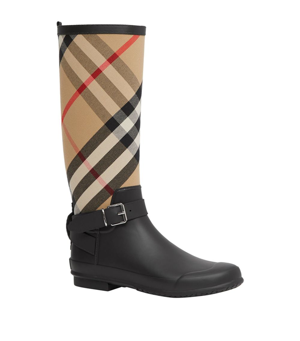 Burberry Burberry House Check Rain Boots