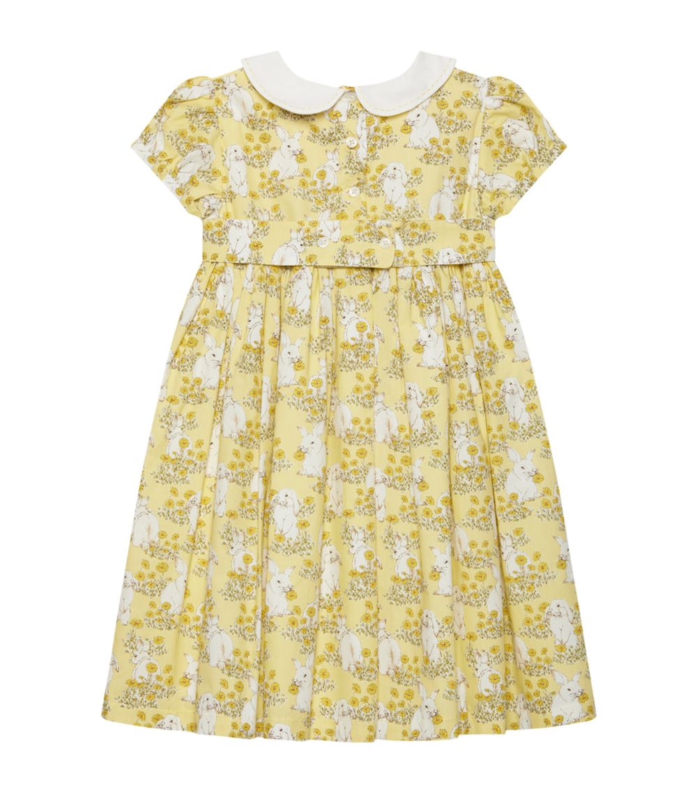 Trotters Trotters Bunny Print Dress (2-5 Years)