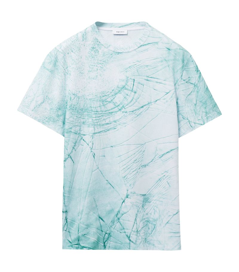 Alexander McQueen Alexander Mcqueen Cotton Smashed Glass T-Shirt