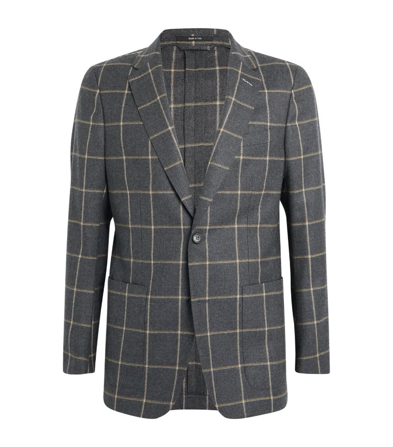 Dunhill Dunhill Wool Checked Mayfair Blazer