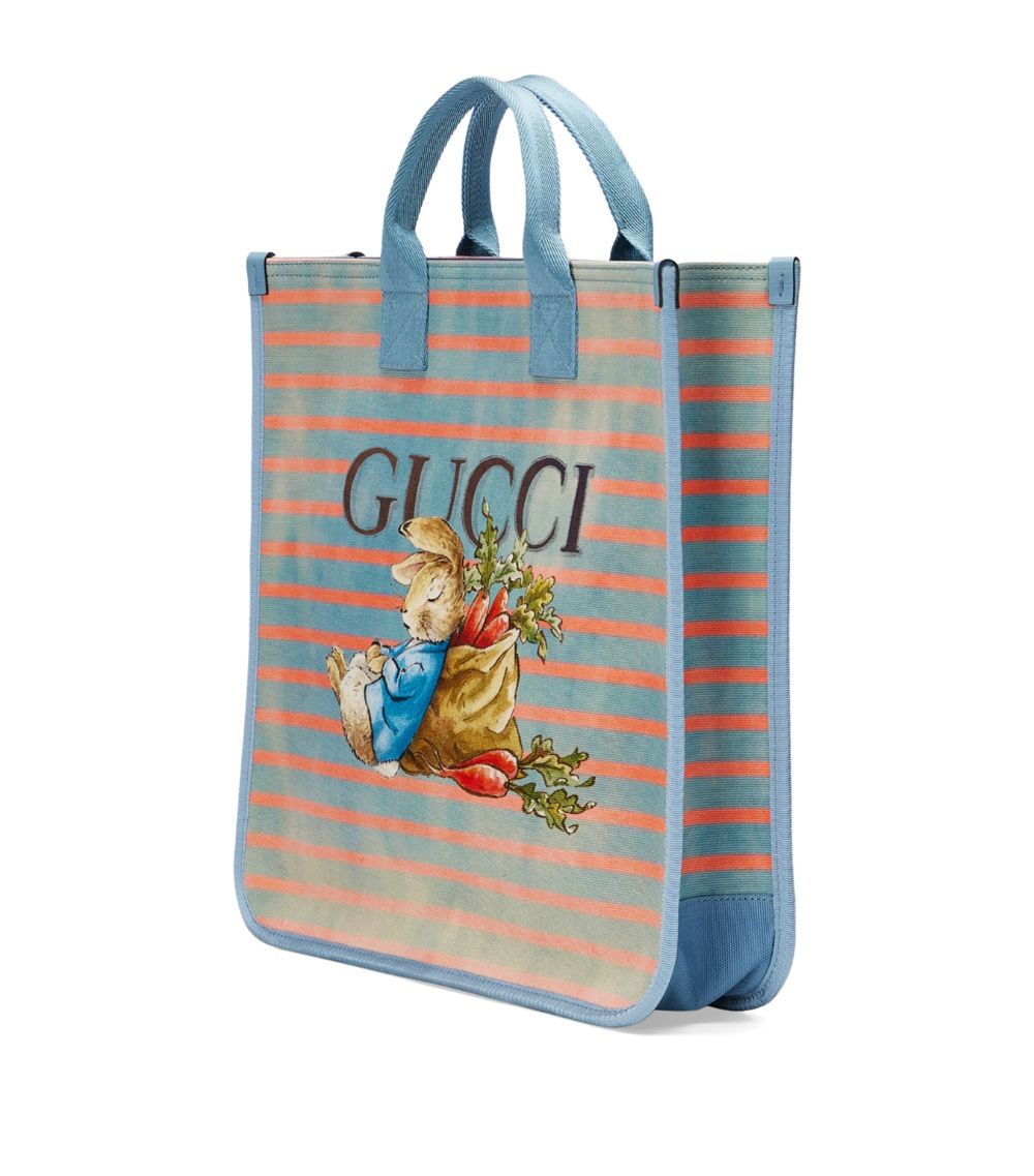 Gucci Gucci Kids X Peter Rabbit Logo Tote Bag