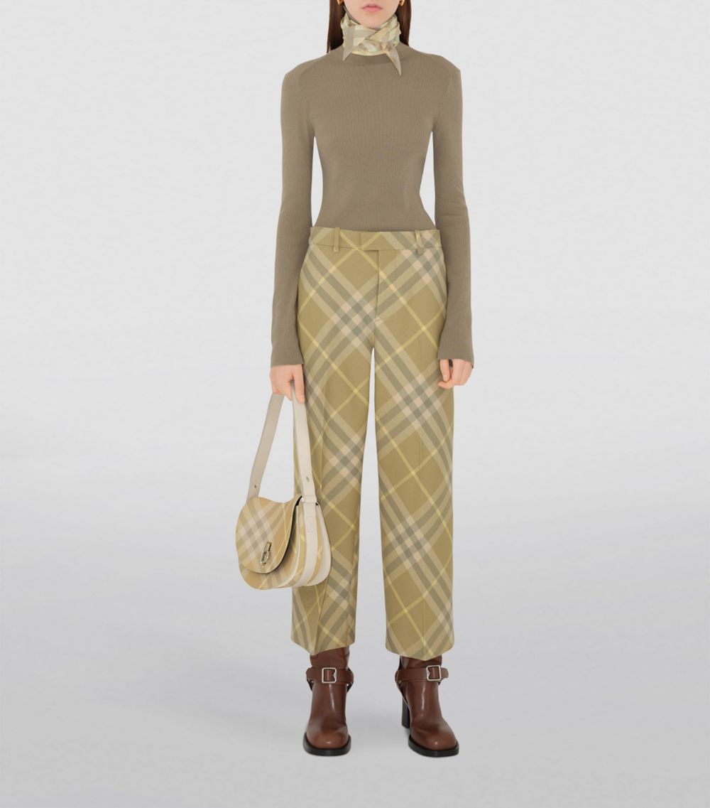 Burberry Burberry Silk Check Skinny Scarf