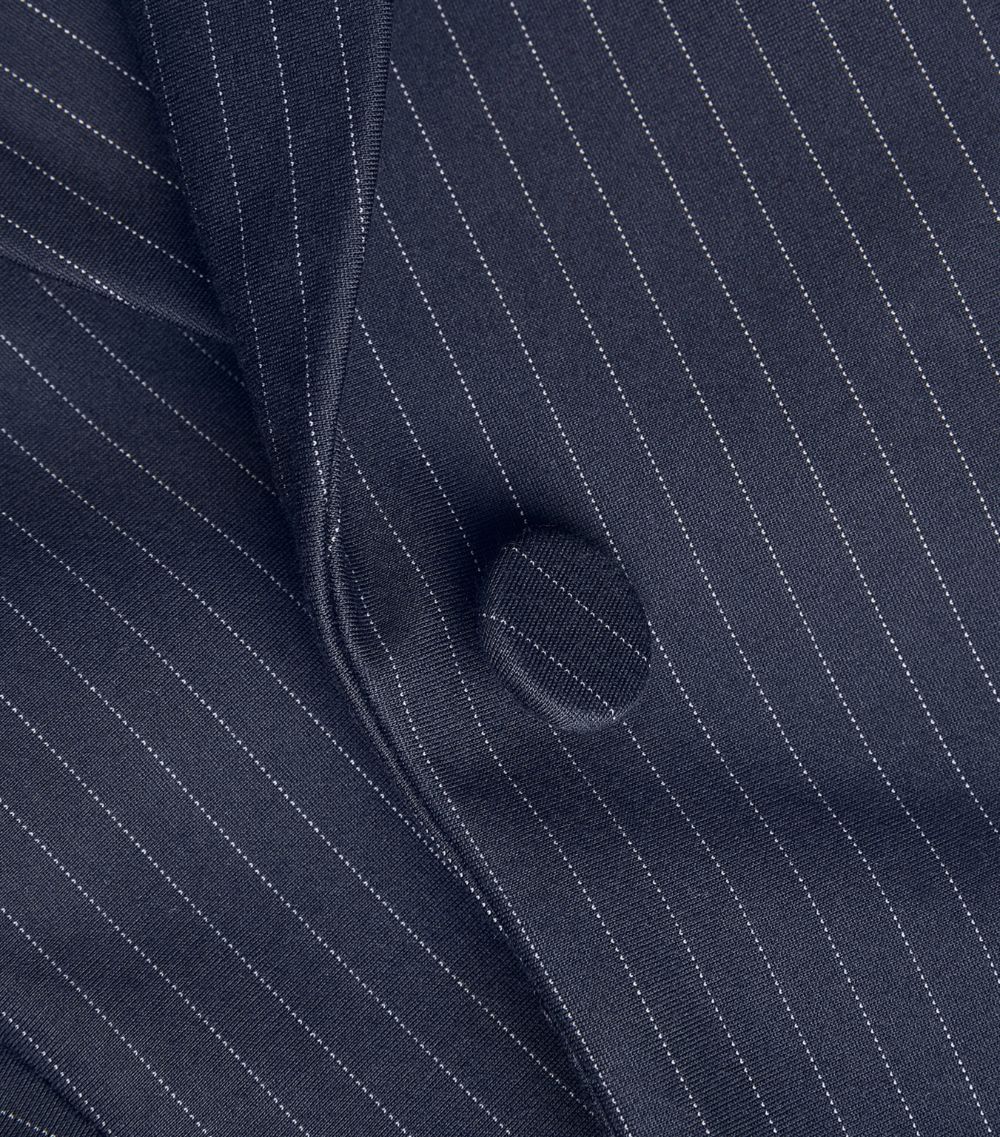 Good American Good American Pinstripe Sculpted Blazer