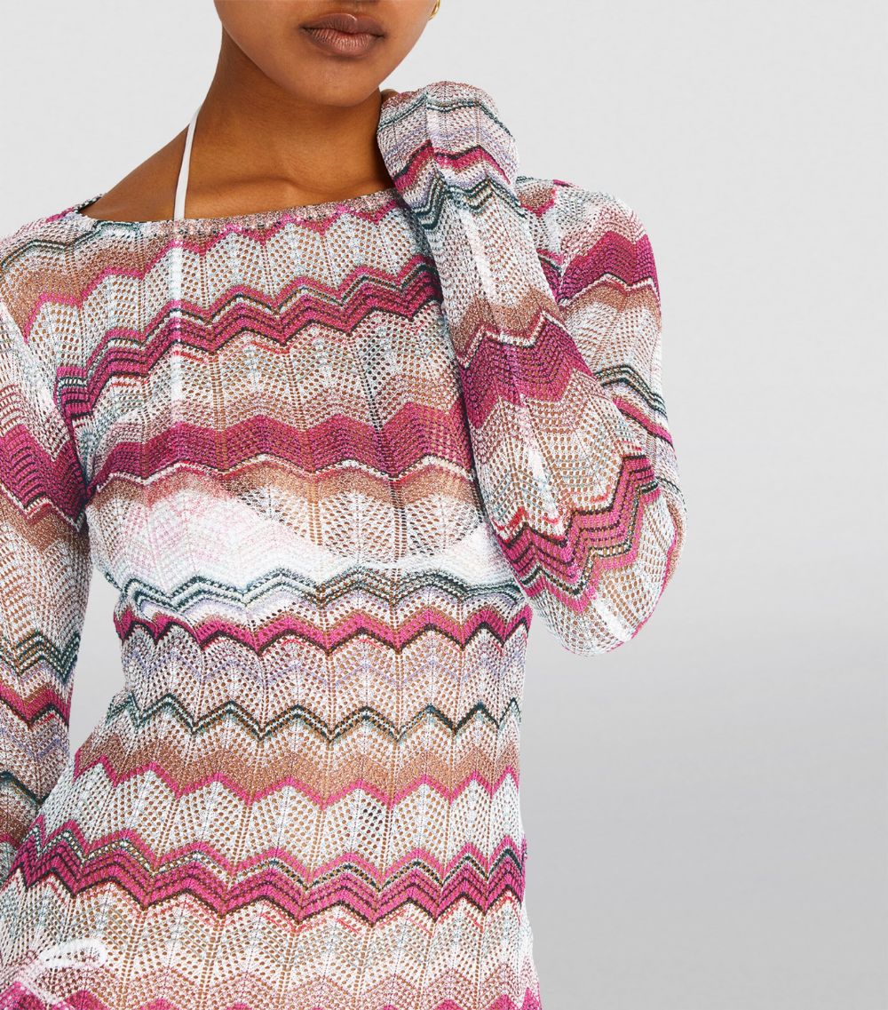 Missoni Missoni Knitted Wave Mini Dress