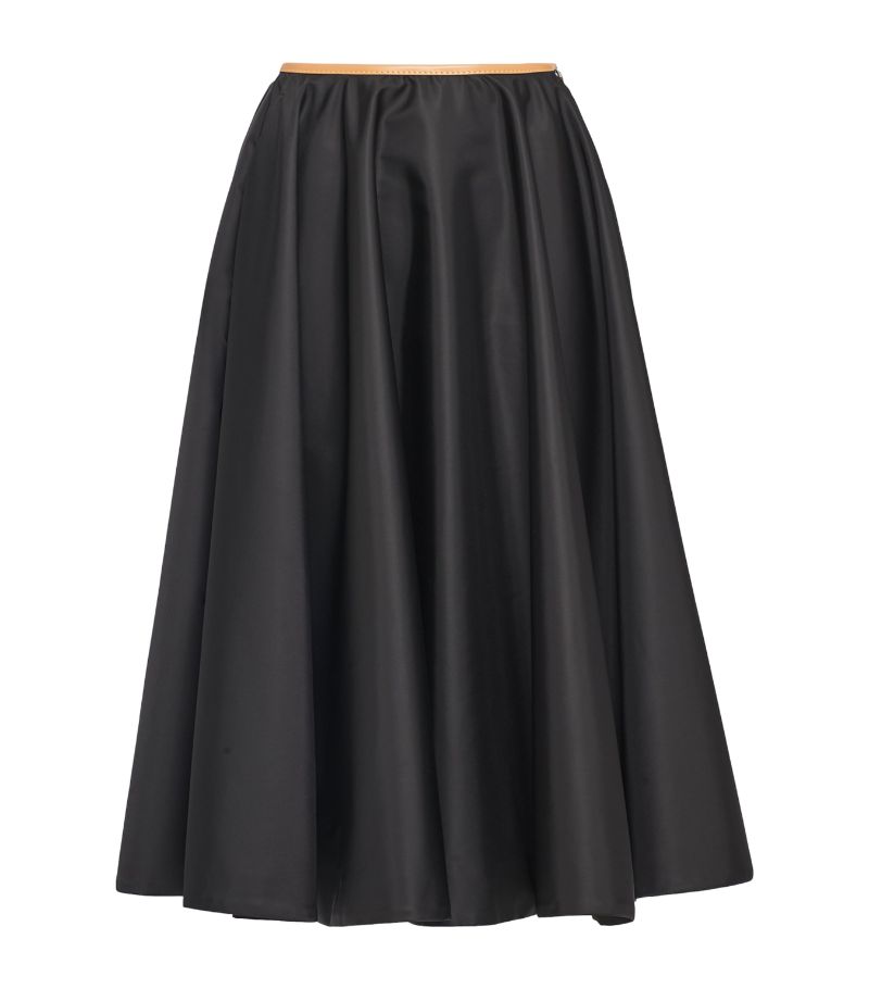Prada Prada Re-Nylon Midi Skirt