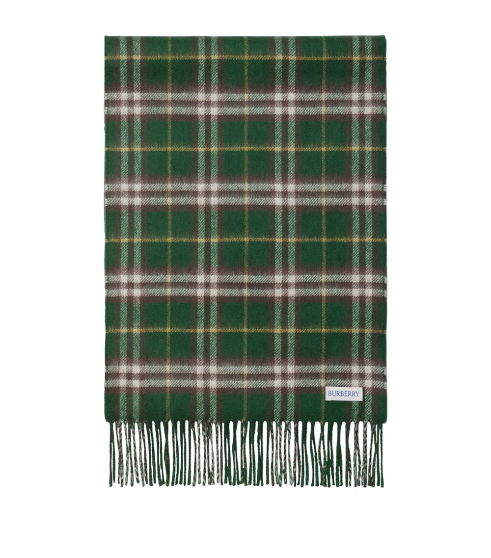 Burberry Burberry Cashmere Reversible Check Scarf