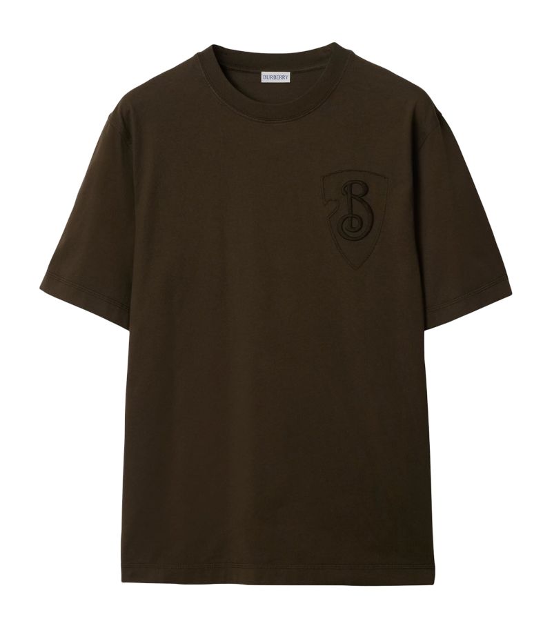 Burberry Burberry Cotton B-Shield T-Shirt