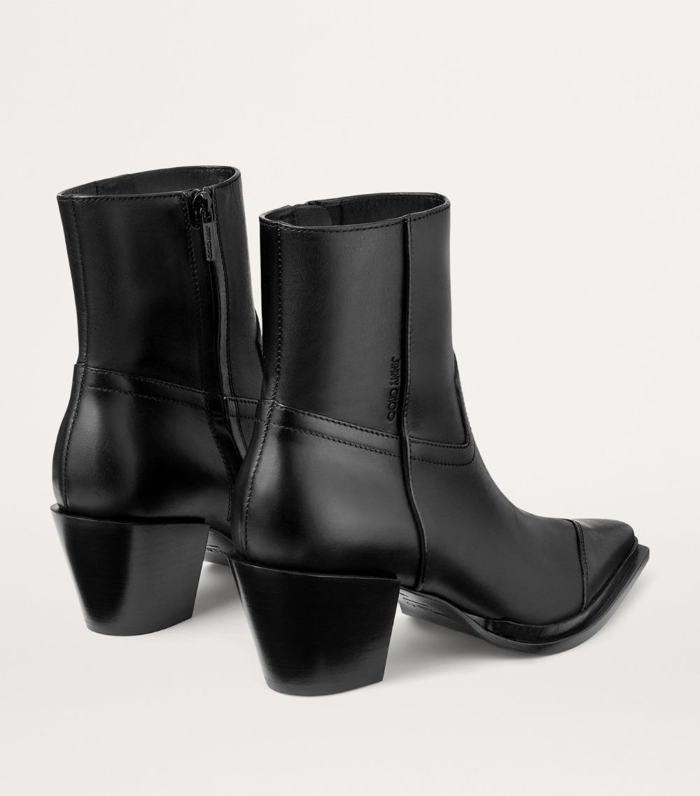 Jimmy Choo Jimmy Choo Cece 60 Leather Ankle Boots