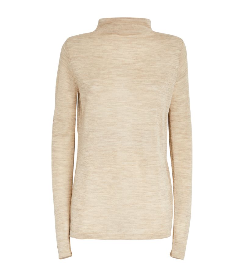 Lauren Manoogian Lauren Manoogian Super Fine Alpaca High Neck Sweater