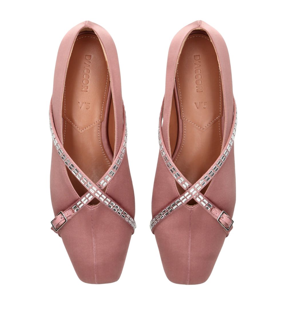D'Accori D'ACCORI Embellished Cara Ballet Flats