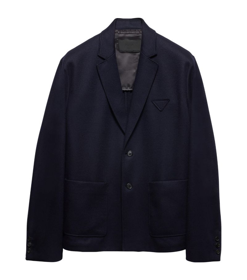 Prada Prada Wool Single-Breasted Blazer