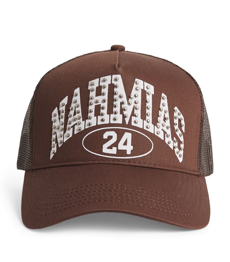 Nahmias Nahmias Studded Marquee Trucker Cap