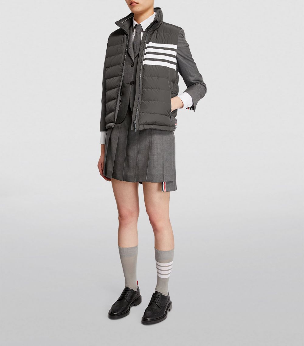 Thom Browne Thom Browne 4-Bar Stripe Down-Filled Gilet