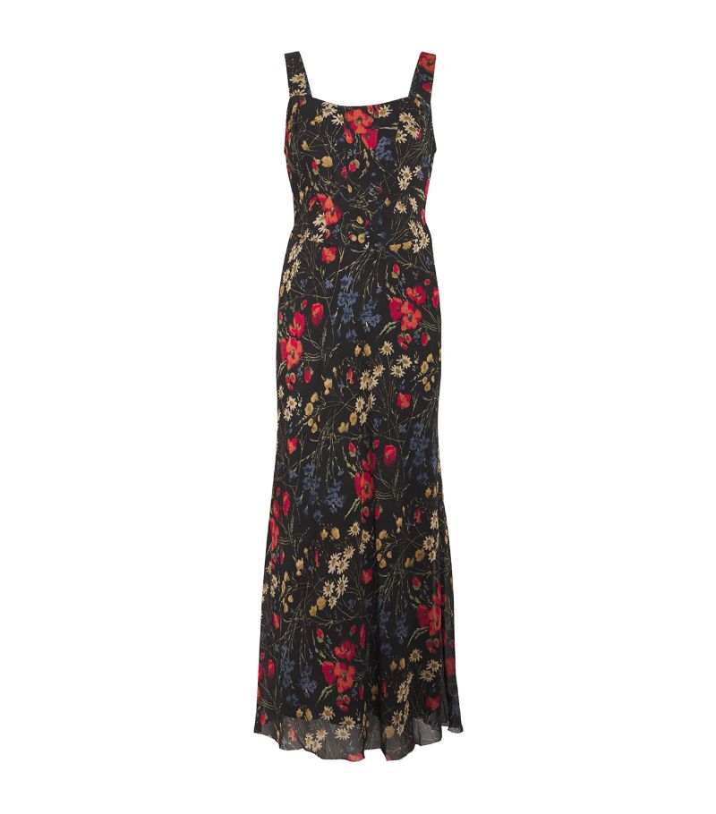 Polo Ralph Lauren Polo Ralph Lauren Floral Corseted Maxi Dress