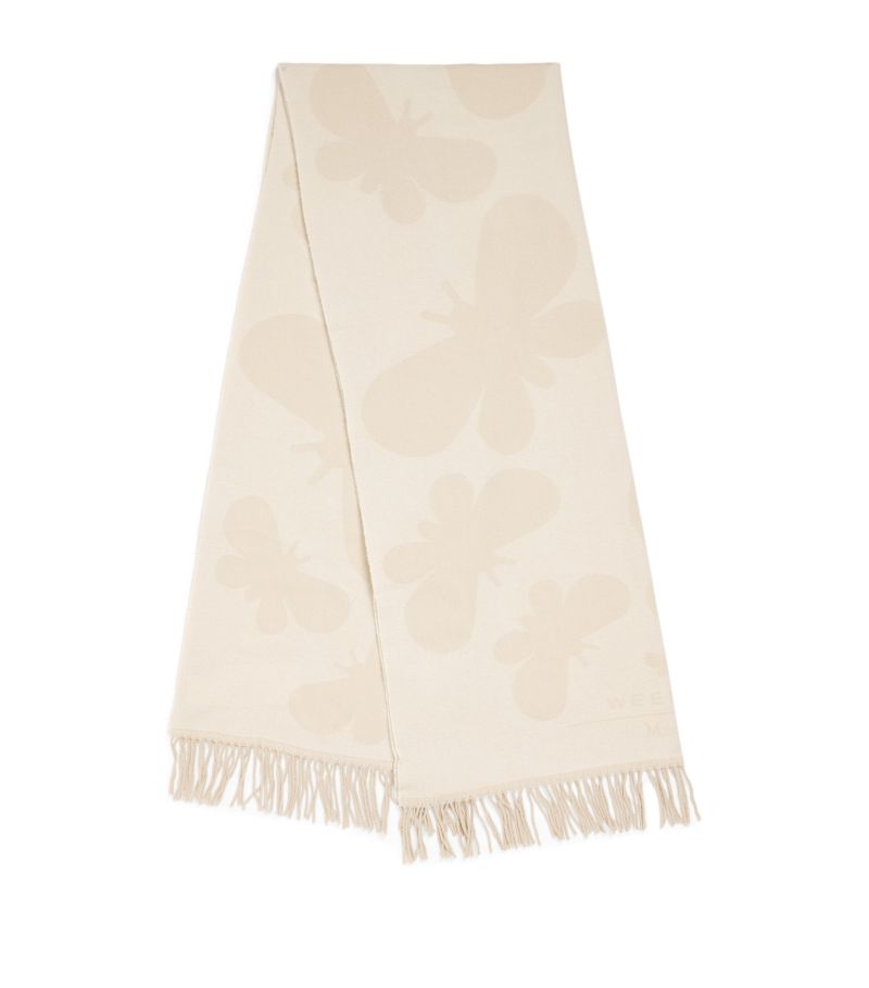 Weekend Max Mara Weekend Max Mara Wool Butterfly Scarf