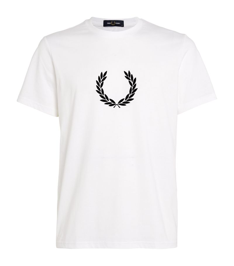 Fred Perry Fred Perry Cotton Embroidered Logo T-Shirt