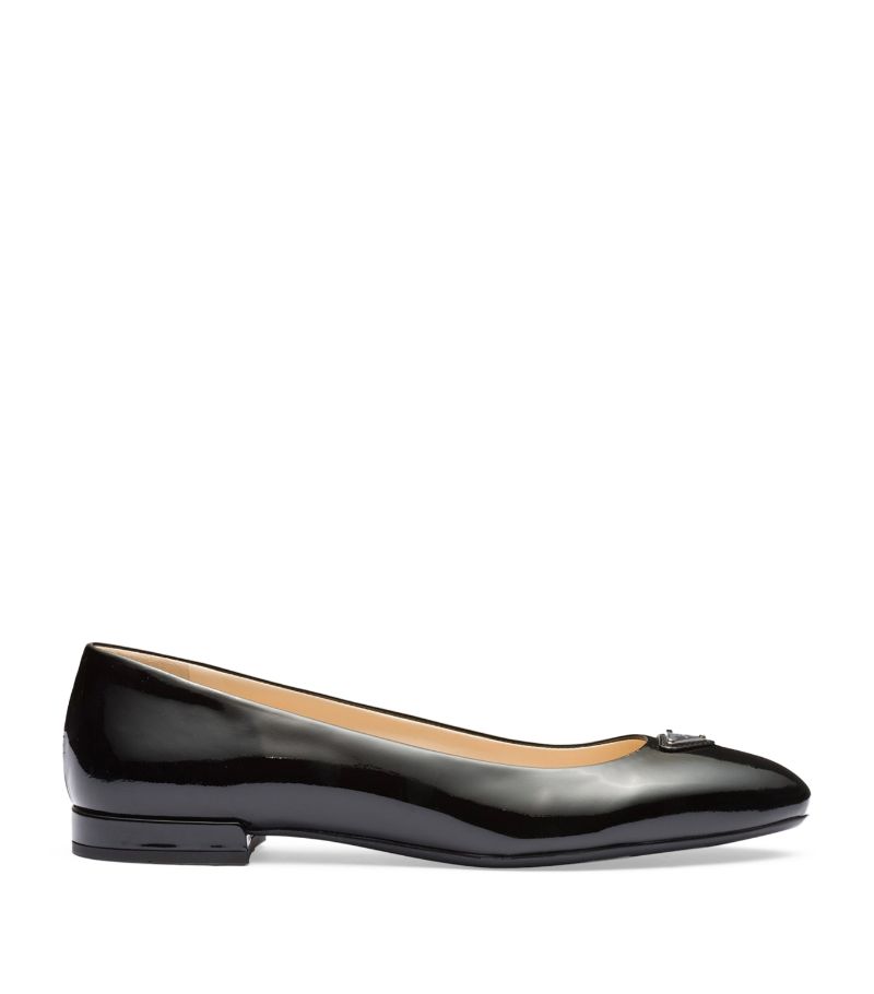 Prada Prada Patent Leather Ballet Flats