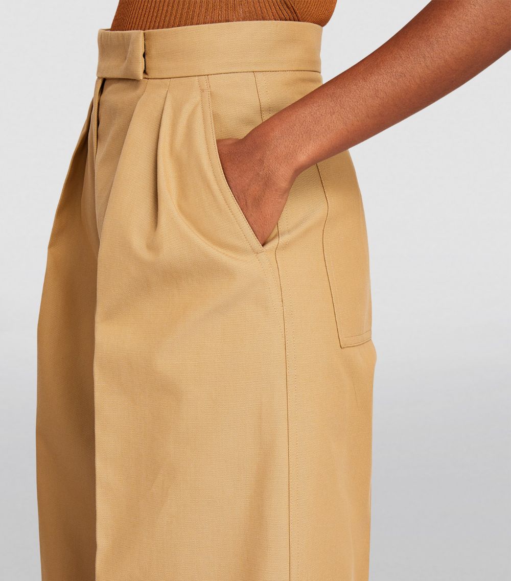 Max Mara Max Mara Wide-Leg Corte Trousers