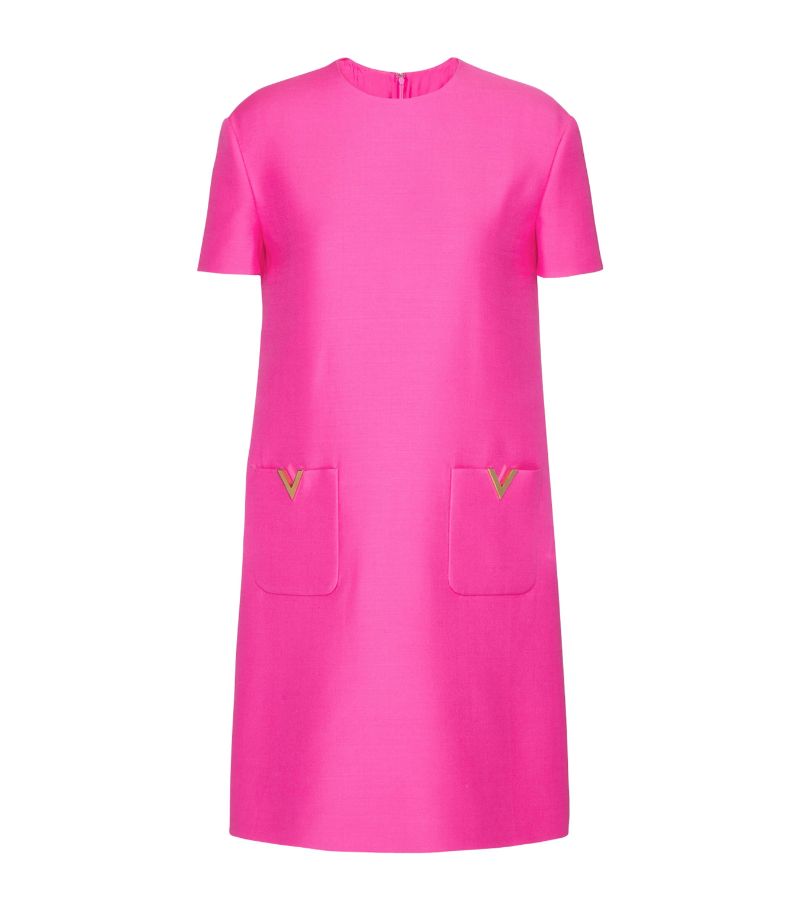 VALENTINO GARAVANI Valentino Garavani Wool-Silk Mini Dress