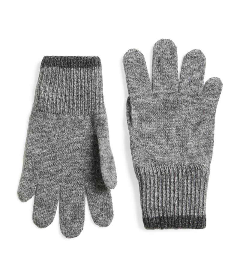 Brunello Cucinelli Kids Brunello Cucinelli Kids Cashmere Gloves